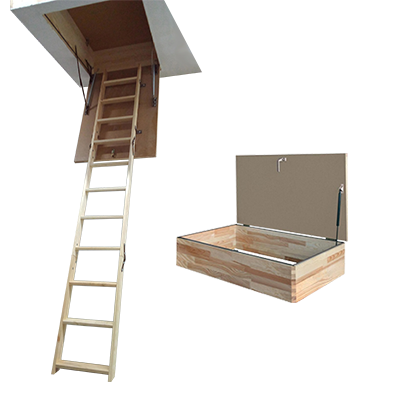Деревянные чердачные лестницы. Комплектация